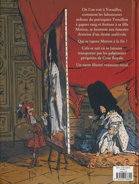Verso de l'album Cour royale
