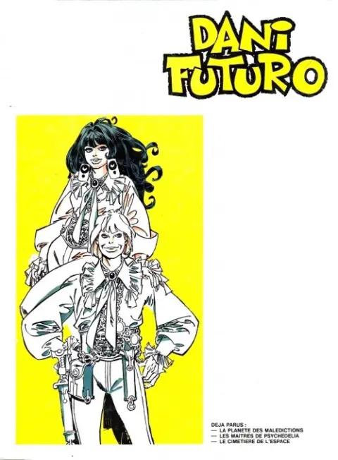Verso de l'album Dani Futuro Tome 6 La fin d'un monde