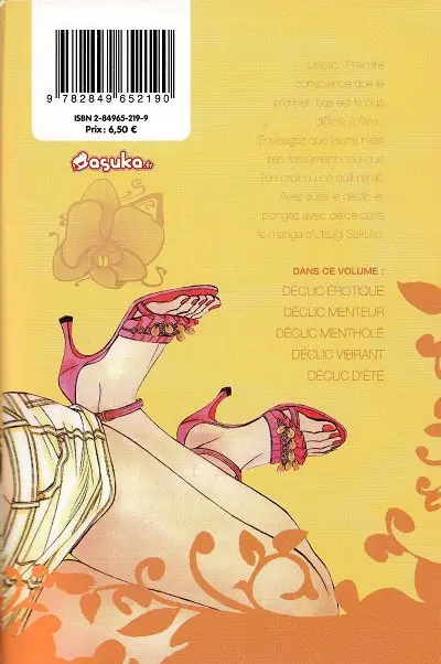 Verso de l'album Lolita 3 Déclic sensuel