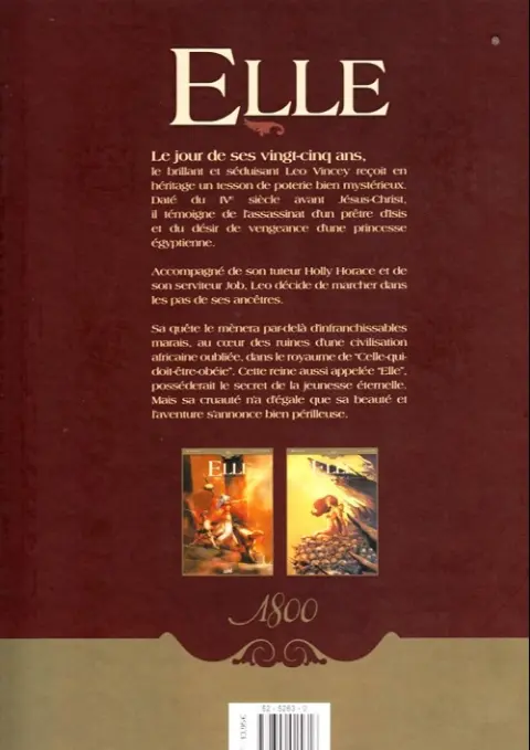 Verso de l'album Elle Tome 2 Celle-qui-voit-tout