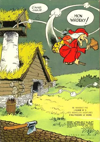 Verso de l'album Hultrasson Tome 4 L'eau de politesse