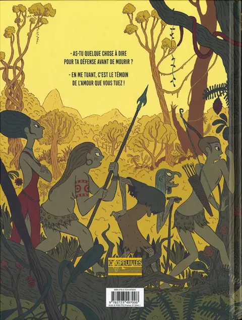 Verso de l'album L'Île aux Femmes