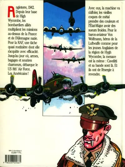 Verso de l'album Joe's Air Force