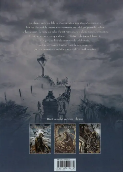 Verso de l'album Le Malvoulant Tome 3 Le Carnet