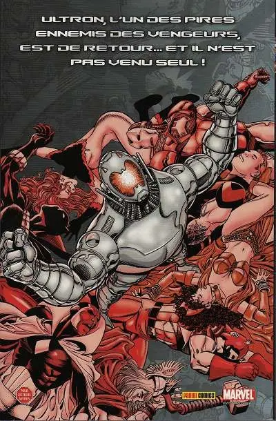 Verso de l'album Marvel - Les grandes sagas Tome 9 Avengers