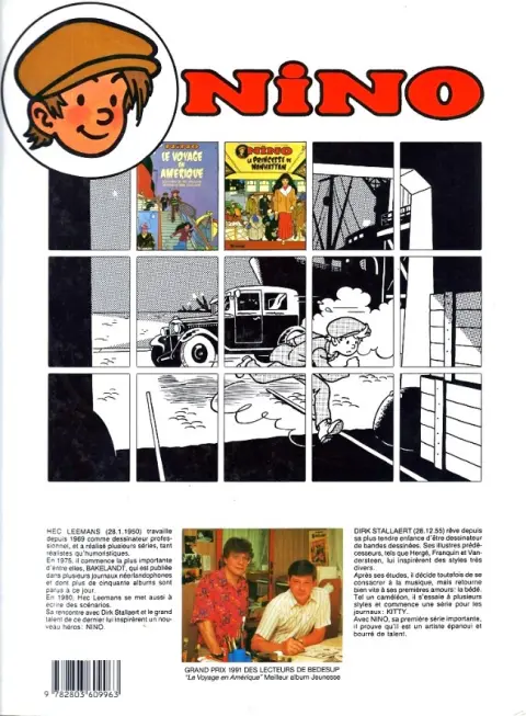 Verso de l'album Nino Tome 2 La princesse de Manhattan
