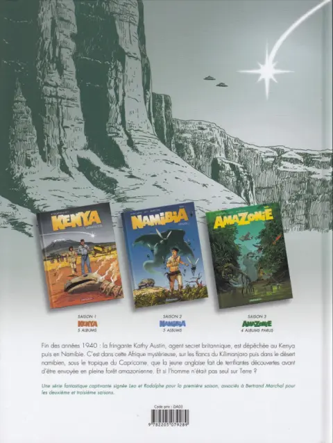 Verso de l'album Amazonie Épisode 4