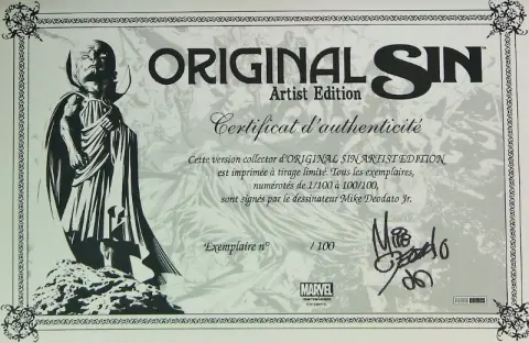 Autre de l'album Original Sin Tome 1 Artist Edition