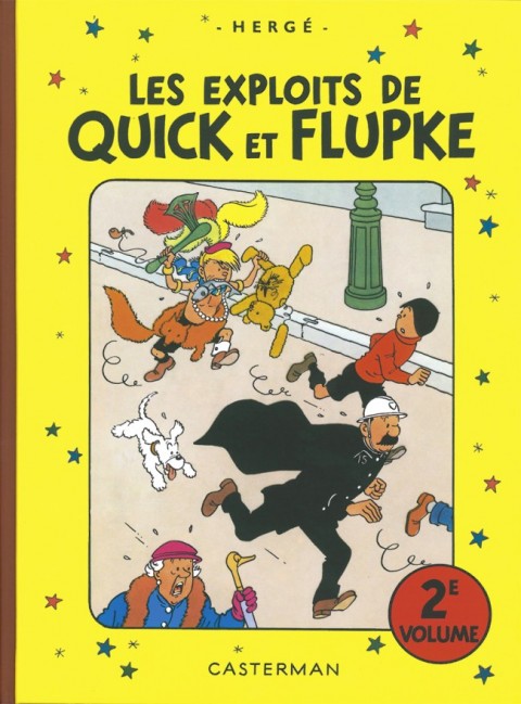 Couverture de l'album Les Exploits de Quick et Flupke 2ème volume