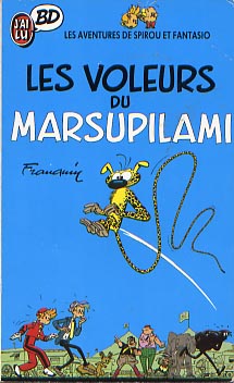 Couverture de l'album Spirou et Fantasio - Poche Tome 5 Les Voleurs du Marsupilami