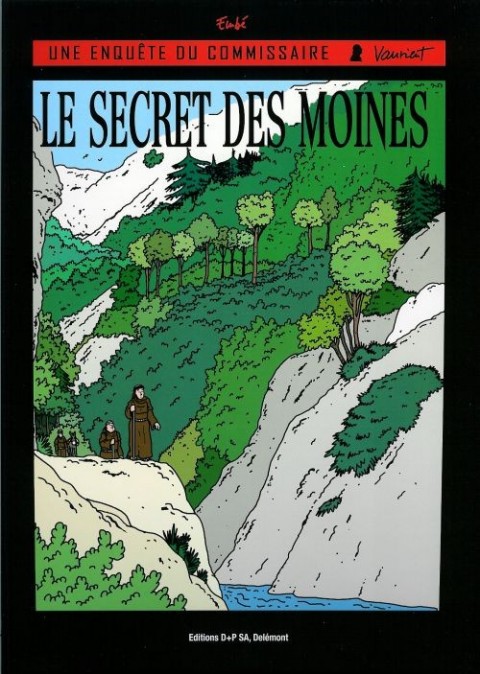 Couverture de l'album Une enquête du commissaire Vaurient Tome 2 Le Secret des moines