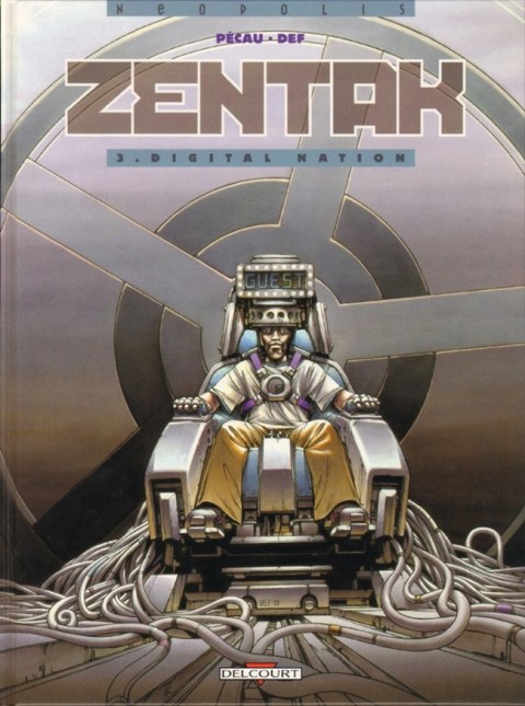Couverture de l'album Zentak Tome 3 Digital Nation