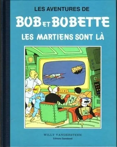 Couverture de l'album Bob et Bobette Tome 6 Les martiens sont là
