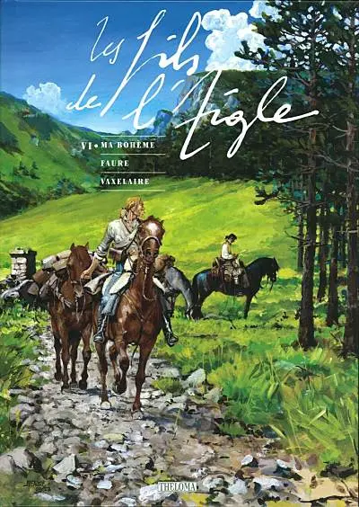 Couverture de l'album Les Fils de l'aigle Tome 6 Ma bohème