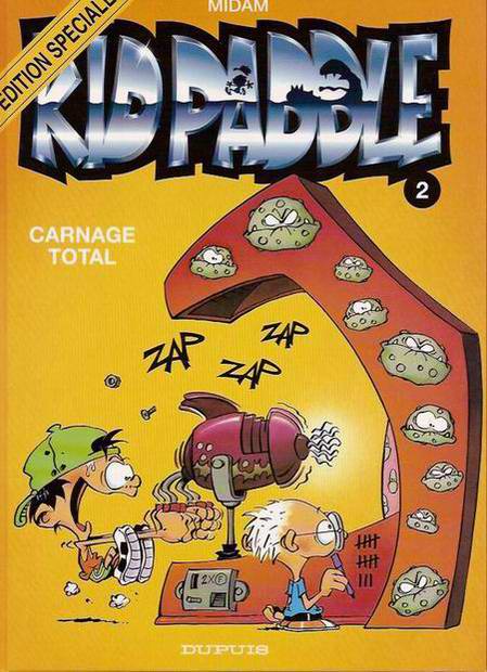 Couverture de l'album Kid Paddle Tome 2 Carnage Total