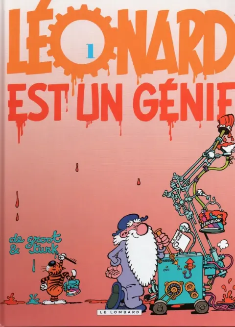 Couverture de l'album Léonard Tome 1 Léonard est un génie
