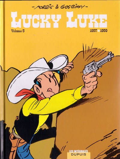 Couverture de l'album Lucky Luke L'Intégrale Volume 5 1957-1959