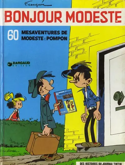 Couverture de l'album Modeste et Pompon Tome 2 Bonjour Modeste