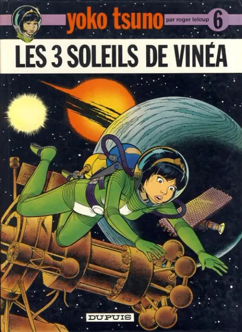 Couverture de l'album Yoko Tsuno Tome 6 Les 3 soleils de Vinéa