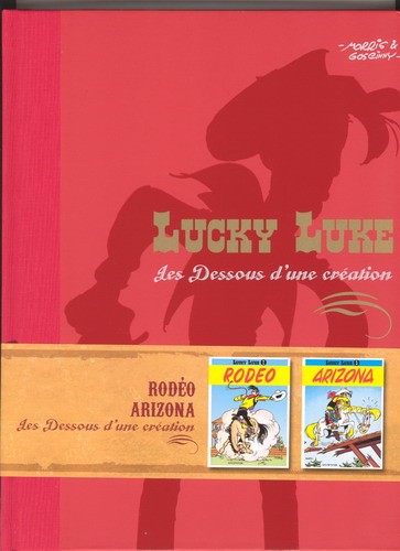 Couverture de l'album Lucky Luke Les Dessous d'une création Tome 33 Rodéo - Arizona
