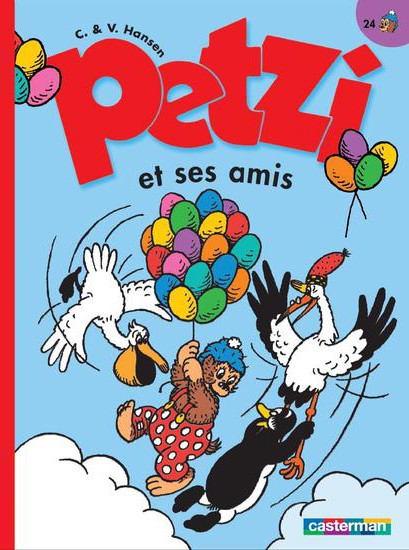 Couverture de l'album Petzi Tome 24 Petzi et ses amis