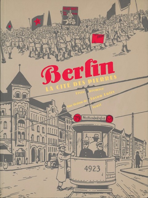 Couverture de l'album Berlin Livre Premier La cité des pierres