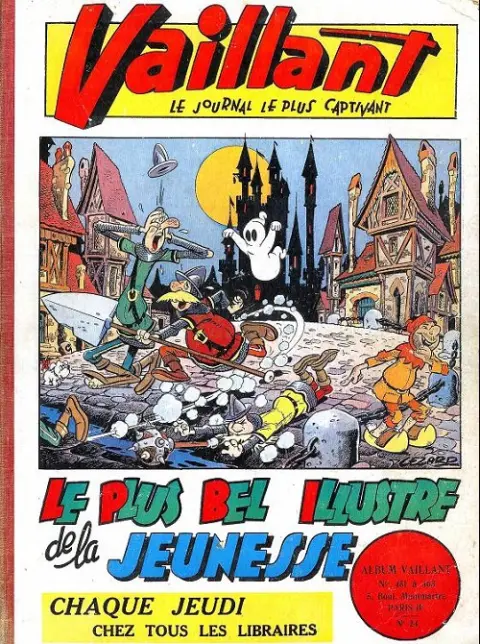 Vaillant 1ère série Album N° 24