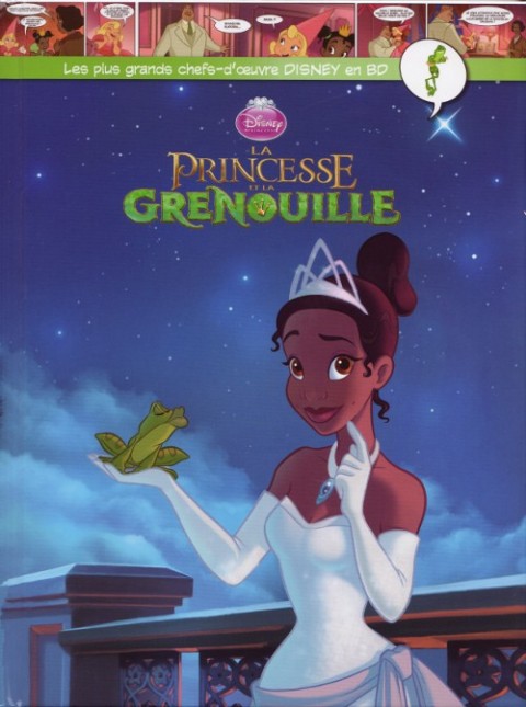 Couverture de l'album Les plus grands chefs-d'œuvre Disney en BD Tome 41 La Princesse et la Grenouille