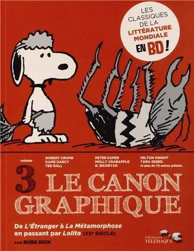 Le Canon graphique Tome 3 De L'Étranger à La Métamorphose en passant par Lolita (XXe siècle)