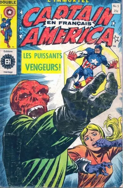 Capitaine America Tome 5 Les puissants vengeurs