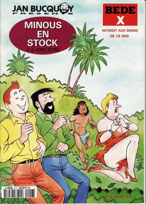 Tintin - Pastiches pour Adultes Minous en stock