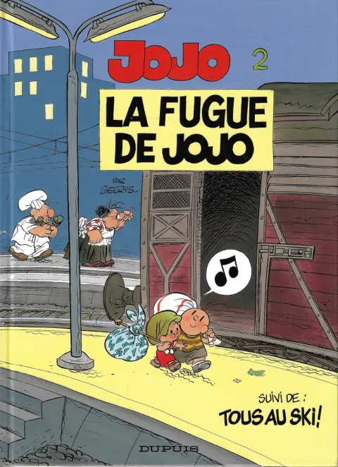 Couverture de l'album Jojo Tome 2 La fugue de Jojo