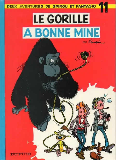 Couverture de l'album Spirou et Fantasio Tome 11 Le gorille a bonne mine
