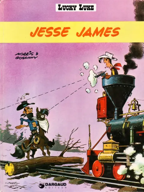 Couverture de l'album Lucky Luke Tome 35 Jesse james