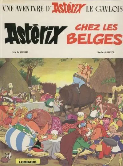 Couverture de l'album Astérix Tome 24 Astérix chez les Belges