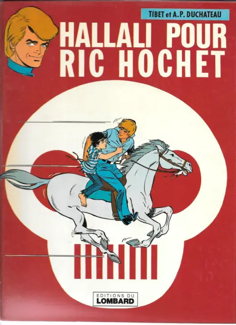 Couverture de l'album Ric Hochet Tome 28 Hallali pour Ric Hochet