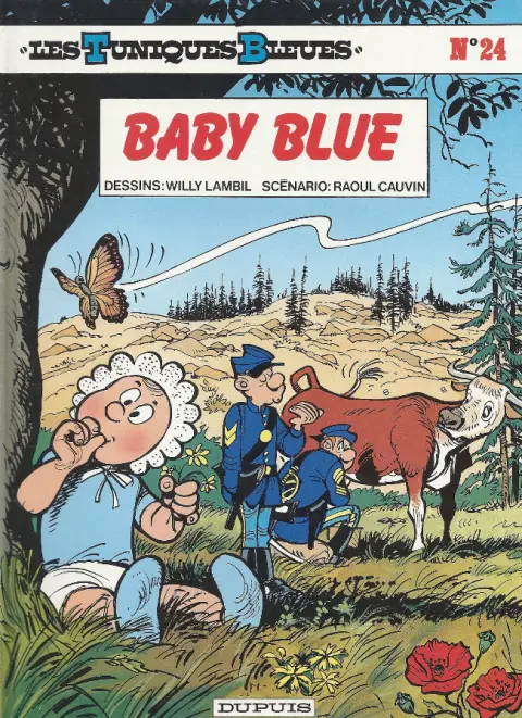Couverture de l'album Les Tuniques Bleues Tome 24 Baby blue