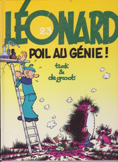 Couverture de l'album Léonard Tome 23 Poil au génie !