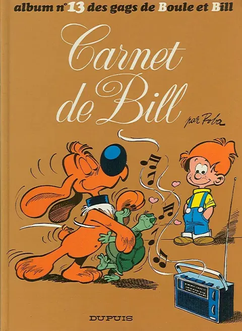 Couverture de l'album Boule & Bill Tome 13 Carnet de Bill