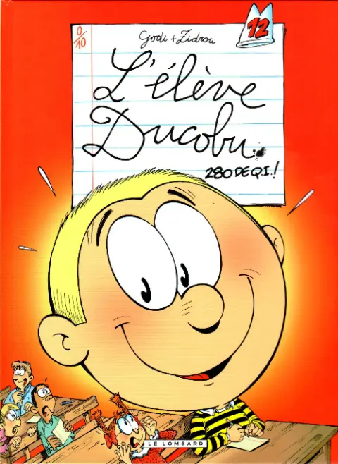 Couverture de l'album L'Élève Ducobu Tome 12 280 de Q.I.!