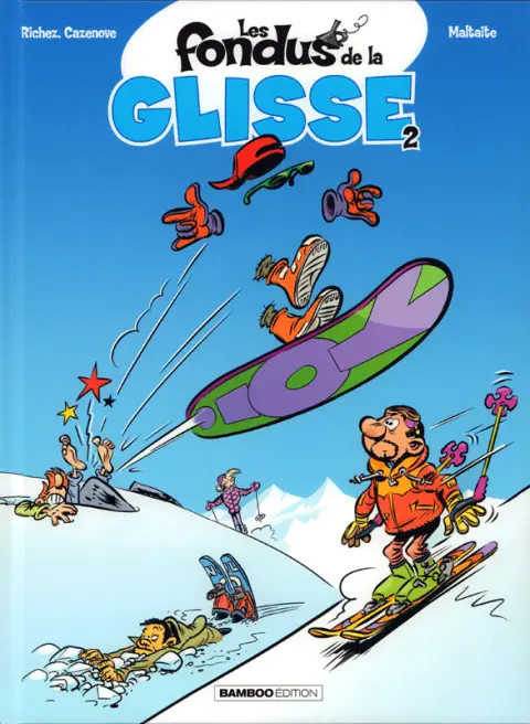 Couverture de l'album Les Fondus Tome 9 Les Fondus de la glisse 2
