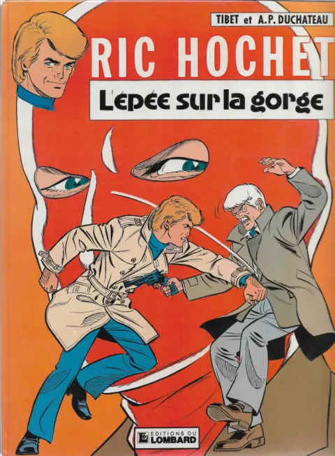 Couverture de l'album Ric Hochet Tome 27 L'épée sur la gorge