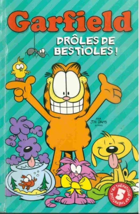 Couverture de l'album Garfield Tome 5 Drôles de bestioles !