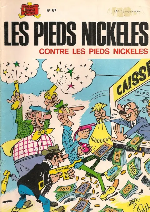 Couverture de l'album Les Pieds Nickelés Tome 67 Les Pieds Nickelés contre les Pieds Nickelés