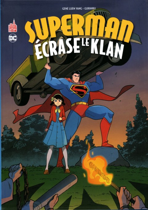 Couverture de l'album Superman écrase le Klan