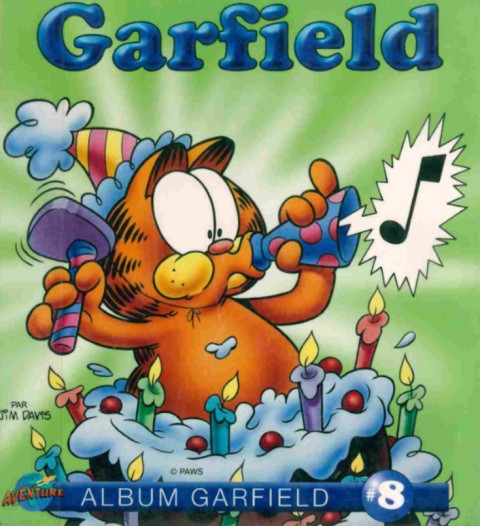 Couverture de l'album Garfield #8