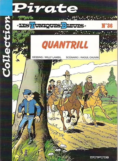 Couverture de l'album Les Tuniques Bleues Tome 36 Quantrill