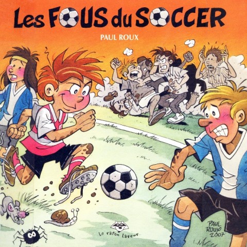 Couverture de l'album Ernest et Émile Les fous du soccer