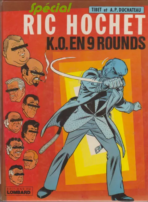 Couverture de l'album Ric Hochet Tome 31 K.O. en 9 rounds
