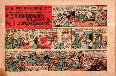 Les 3 Mousquetaires du Maquis Tome 8 Les 3 mousquetaires du maquis s'expliquent